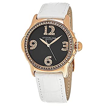 【中古】【インポート品・未当て嵌める】Stuhrling Original Women \u0027s 592.05?Vogue Analog Display Quartz White Watch その他-腕時計