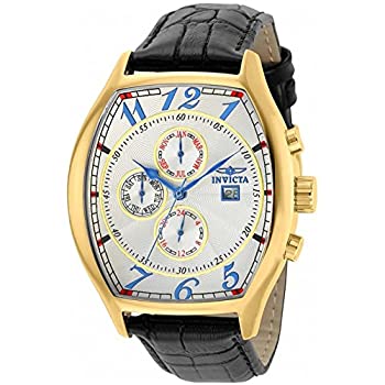 【中古】【インポート品・未当て嵌める】Invicta Signature多役立つことシルバーダイヤルメンズ時辰儀7510