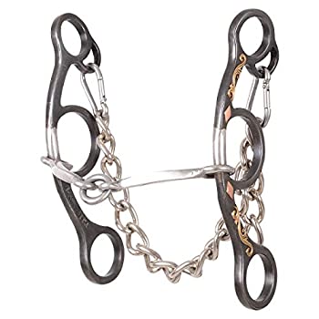 【中古】【輸入品・未使用】クラシックロープ会社ダイヤモンドショートシャンクOリング正方形Snaffle Bit