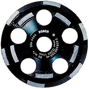 【中古】【輸入品・未使用】Bosch DC520 5-Inch Diamond Cup Grinding Wheel for Abrasive Materials by BOSCH