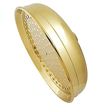【中古】【インポート品・未当てはめる】Kingston Brass K225K12 Designer Trimscape Victorian 10-inch Showerhead with 17-inch Rain Drop Shower Arm%ｶﾝﾏ% Polished Brass by Kingsto