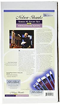 【中古】【輸入品・未使用】Silver Brush NS-1926 Nelson Shanks Portrait Figure Study Series No.1 Brush Set%カンマ% 14 Per Pack by Silver Brush Limited|スカイマーケットプラス