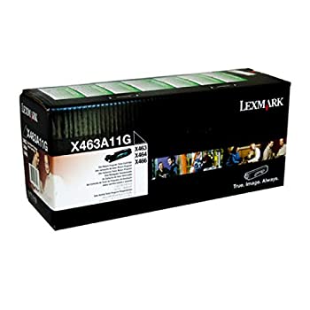 【中古】【輸入品・未使用】LEXMARK X46X 3.5K RET PROGTONER BLACK