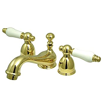 【中古】【輸入品・未使用】Kingston Brass CC23L2 Vintage Mini-Widespread Faucet%ｶﾝﾏ% Polished Brass by Kingston Brass