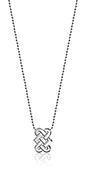 【中古】【輸入品・未使用】[アレックスウー]Alex Woo %ﾀﾞﾌﾞﾙｸｫｰﾃ%Little Luck%ﾀﾞﾌﾞﾙｸｫｰﾃ% Sterling Silver Endless Love Knot Pendant Necklace%ｶﾝﾏ% 16%ﾀﾞﾌﾞﾙｸｫｰﾃ% ネック