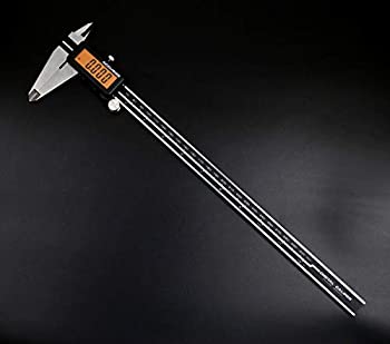 【中古】【輸入品・未使用】Accusize Industrial Tools - 12「」フルスクリーンイエローLCD電子デジタルキャリパーミリ/インチ/フラクショナルプロフェッショナル品質1/128%