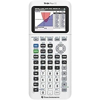 【中古】【輸入品・未使用】TI84 Plus CE White