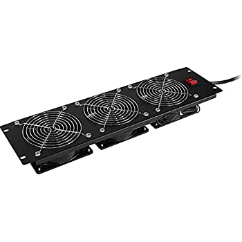 【中古】【インポート品・未当て嵌める】CyberPower Carbon CRA11003 - Rack fan tray (120 V) - black - 3U