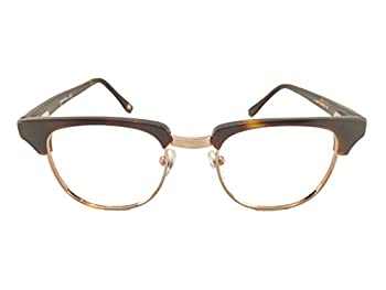 【中古】【輸入品・未使用】John Lennon JL13 眼鏡フレーム - デミアンバー/ゴールド