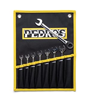 【中古】【インポート品・未当て嵌める】(One Size%ｶﾝﾏ% One Color) - Pedro\u0027s Ratcheting Combo Wrench Set