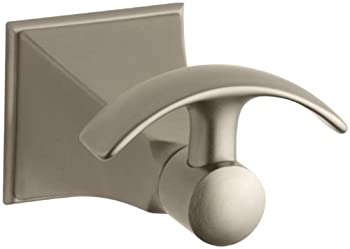 【中古】【輸入品・未使用】(Vibrant Brushed Bronze) - KOHLER K-492-BV Memoirs Robe Hook with Stately Design%ｶﾝﾏ% Vibrant Brushed Bronze