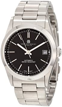 【中古】【輸入品・未使用】Charles-Hubert- Paris Mens Stainless Steel Automatic Watch #3825|スカイマーケットプラス