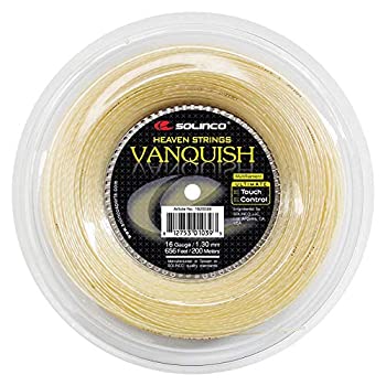 【中古】【インポート品・未当て嵌める】Solinco Vanquish 16G 1.30MM Reel Tennis String
