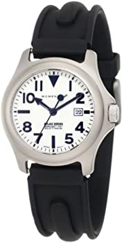 【中古】【輸入品・未使用】【日本未発売】Momentum（モメンタム） Women's 1M-SP01W1 Atlas White Dial Black SLK Rubber Watch