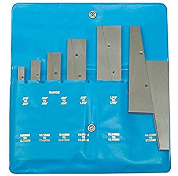 【中古】【輸入品・未使用】Fowler 52-437-006 Hardened Steel Adjustable Parallel 6 Pairs Set%ｶﾝﾏ% 6 L X 0.125 Thick by Fowler