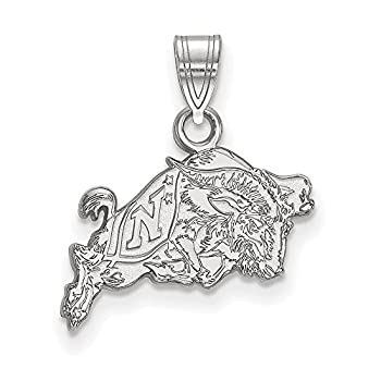 【中古】【輸入品・未使用】海軍Small ( 1?/ 2インチ)ペンダント( 10?Kホワイトゴールド)