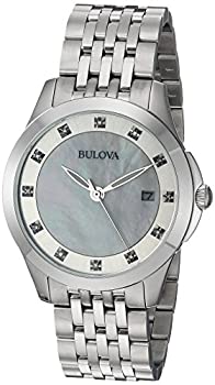 【中古】【インポート品・未当て嵌める】Bulova Ladies Diamond Collection Watch
