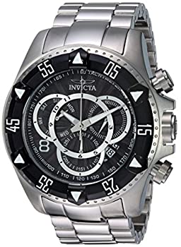 【中古】【インポート品・未当て嵌める】Invicta Men \u0027s \u0027 Excursion \u0027 Quartzステンレス鋼スチール写真Casual Watch %ｶﾝﾏ% Color : silver-toned (ひな形: 24261?)
