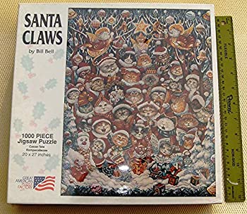【中古】【輸入品・未使用】Santa Claws 1000 Piece Jigsaw Puzzle｜スカイマーケットプラス