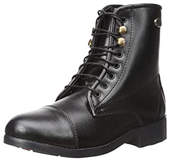 【中古】【インポート品・未当てはめる】Equistar???の子のスピード競技Paddock Boot (All Weather) 色つや: 黒いこと