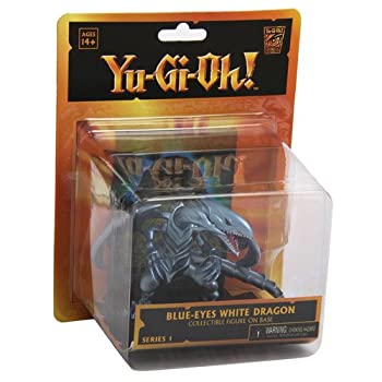 【中古】【輸入品・未使用】NECA YuGiOh Blue Eyes White Dragon 3 3/4%ダブルクォーテ% Action Figure with Deluxe Display