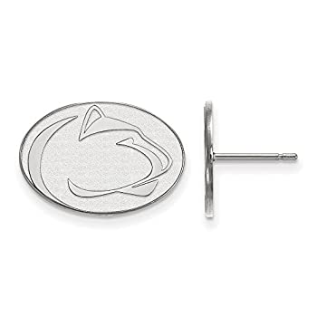 【中古】【輸入品・未使用】Penn State Small (1?/ 2インチ) ポストイヤリング(スターリングシルバー)