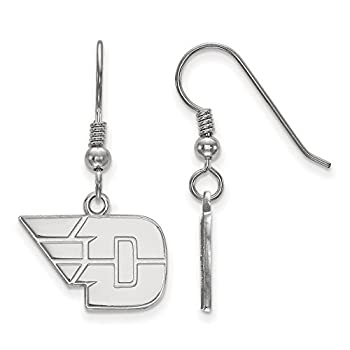 【中古】【輸入品・未使用】LogoArtスターリングシルバーUniversity of Dayton Smallダングルイヤリングワイヤ|スカイマーケットプラス