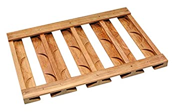 【中古】【インポート品・未当てはめる】62425 Whitecap Teak Overhead Wineglass Rack