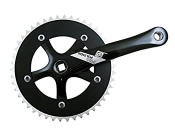 【中古】【輸入品・未使用】Origin8 Pro Pulsion Single Speed Crankset - 170mm x 46%ｶﾝﾏ% Square Taper%ｶﾝﾏ% Black by Origin8 26,715円