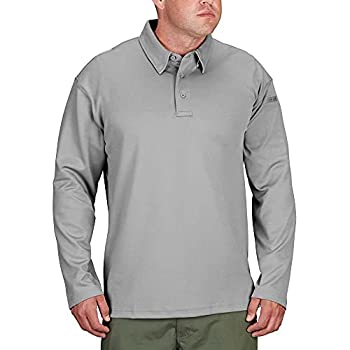 【中古】【輸入品・未使用】(X-Large Regular%ｶﾝﾏ% Red) - Propper Men's I.C.E. Long Sleeve Performance Polo Shirt