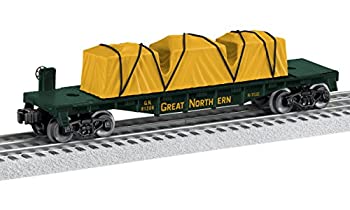 【中古】【輸入品・未使用】Lionel Trains Great Northern Made in the USA Flatcar