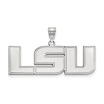 【中古】【輸入品・未使用】LSU Large ( 3?/ 4インチ)ペンダント(スターリングシルバー) 29,063円