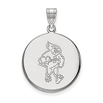 【中古】【輸入品・未使用】アイオワ州状態大( 3?/ 4インチ)ディスクペンダント( Sterling Sliver )
