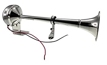 【中古】【輸入品・未使用】Pactrade Marine Boat Auto Stainless Steel Single Trumpet Horn Complete Set 12V｜スカイマーケットプラス 18,913円