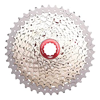 【中古】【輸入品・未使用】Sunrace 11spd 11???42?Csst、mx8、メタリックシルバー仕上げ