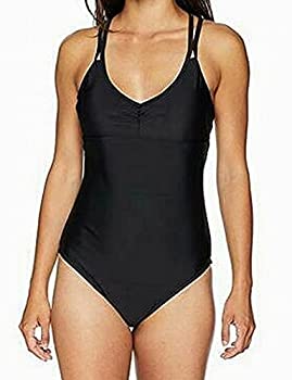 【中古】【輸入品・未使用】Speedo レディース キーホールワンピース M ブラック