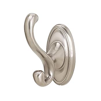 【中古】【輸入品・未使用】(Satin Nickel) - Alno Classic Traditional 9.5cm Robe Hook Finish: Satin Nickel