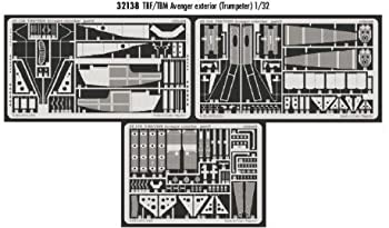 【中古】【輸入品・未使用】1/32 TBF/TBM アヴェンジャー 外装用エッチングパーツ for TRUMPETER kit/32138|スカイマーケットプラス