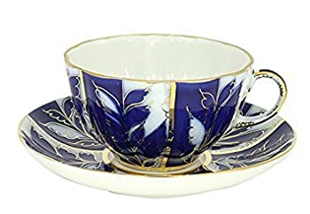 【中古】【輸入品・未使用】Lomonosov Porcelain Tea Cup and Saucer Set Winter Night 2pc｜スカイマーケットプラス