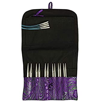 【中古】【インポート品・未当て嵌める】HiyaHiya Interchangeable Steel Knitting Needle Set%ｶﾝﾏ% Large Size 4 Inch Tips by HiyaHiya