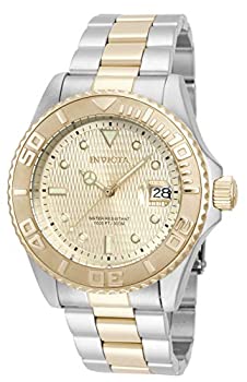 【中古】【輸入品・未使用】Invicta Men's 14343 Pro Diver Analog Display Two Tone Watch
