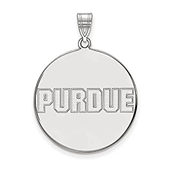 【中古】【輸入品・未使用】Purdue Extra Large ( 1インチ)ディスクペンダント( Sterling Sliver )