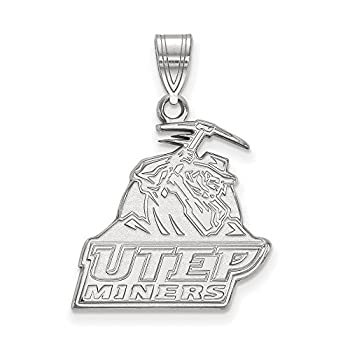 【中古】【輸入品・未使用】Texas at El Paso Large (3?/ 4インチ) ペンダント(Sterling Sliver)