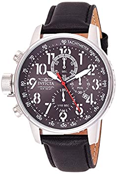 【中古】【インポート品・未当て嵌める】Invicta Men\u0027s \u0027Connection\u0027 Quartz Stainless Steel and Leather Casual Watch%ｶﾝﾏ% Color:Black (Model: 24736)