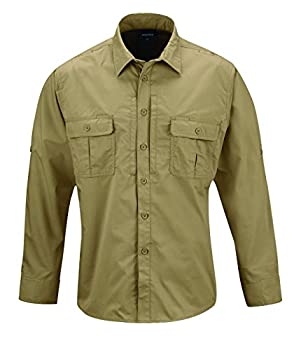 【中古】【インポート品・未当てはめる】Propper メンズ キネティック長袖ティーシャツ Medium/Long ベージュ
