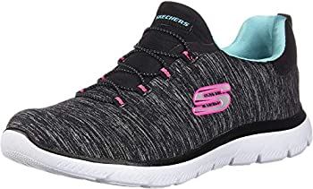 【中古】【インポート品・未当てはめる】Skechers Women\u0027s Summits-Quick Getaway Sneaker%ｶﾝﾏ% Bklb%ｶﾝﾏ% 10 M US