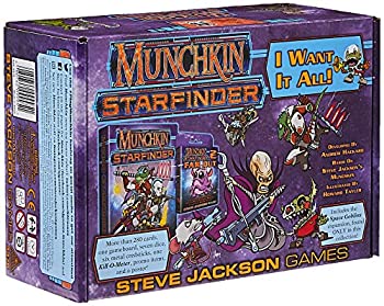 【中古】【輸入品・未使用】Steve Jackson Games SJG4476 マンチキン スターファインダー I Want It All Games｜スカイマーケットプラス