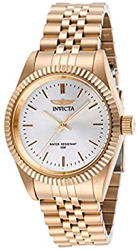 【中古】【輸入品・未使用】Invicta Women's Specialty Steel Bracelet & Case Quartz Silver-Tone Dial Analog Watch 29413