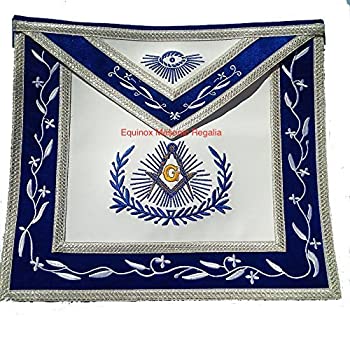 【中古】【輸入品・未使用】Equinox MR Masonic Master Mason ドレスエプロン ブルーロッジ フリーメイソン レガリア用|スカイマーケットプラス
