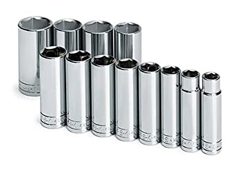 【中古】【輸入品・未使用】SK Hand Tool 4822 12 pc.0.5 in. Drive 6-Point Deep Fractional Socket Set|スカイマーケットプラス